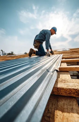 Metal Roof Installation X